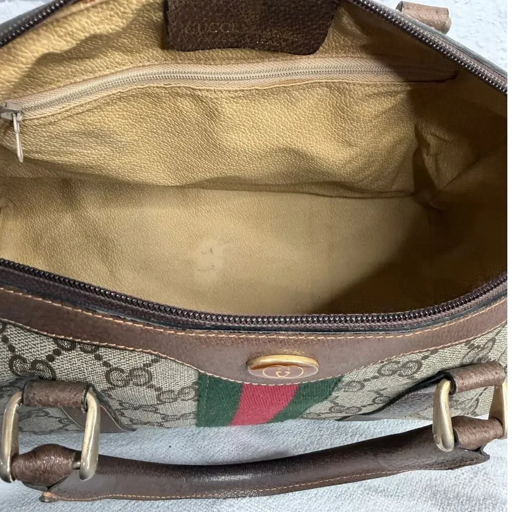 GUCCI Supreme Boston Bag